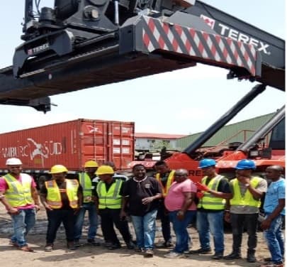 Reach stacker training group
