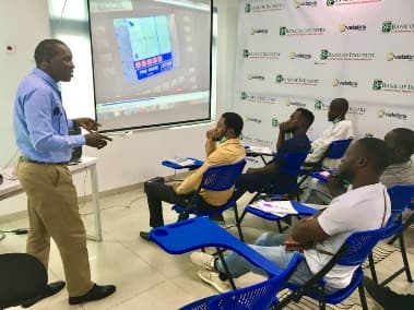 Safety in construction classroom session